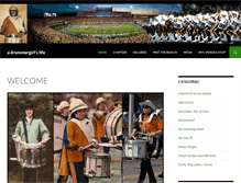 Tablet Screenshot of adrummergirlslife.com
